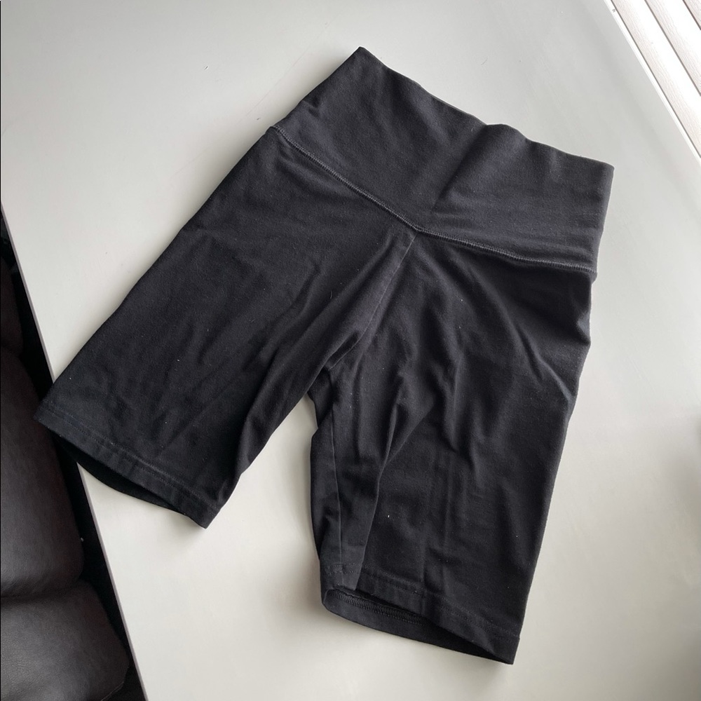 American Eagle Black Bike Shorts
